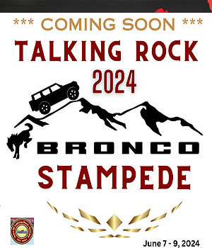 Talking Rock Bronco Stampede on June 7-9, 2024